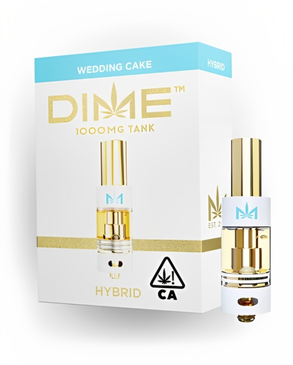Dime Cartridges 1000mg | Wedding Cake